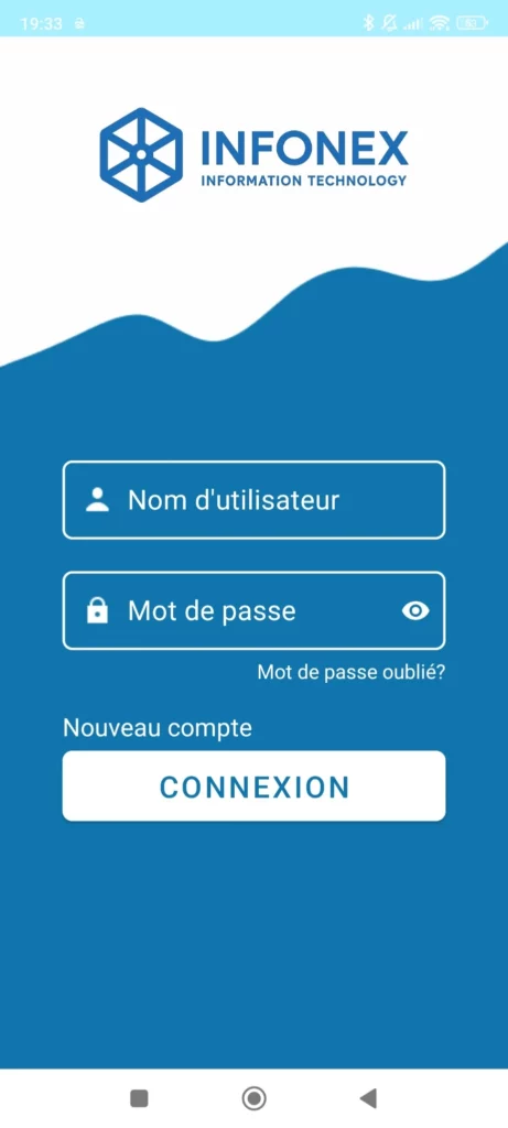 Application mobile ticket